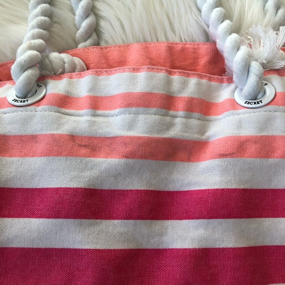 Victoria Secret Nautical Tote Bag - beach bag - Picture 5 of 5